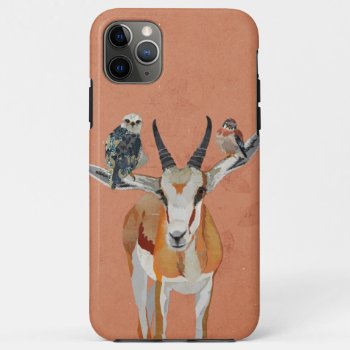 Gazelle And Falcons Iphone 11 Pro Max Case by Greyszoo at Zazzle