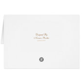 Gazelle Card (Back Horizontal)