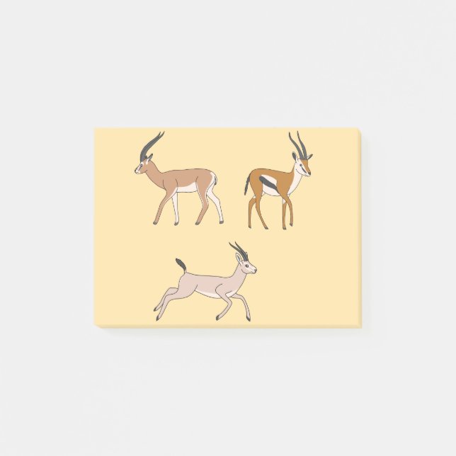 Gazelles Post-it Notes (Front)