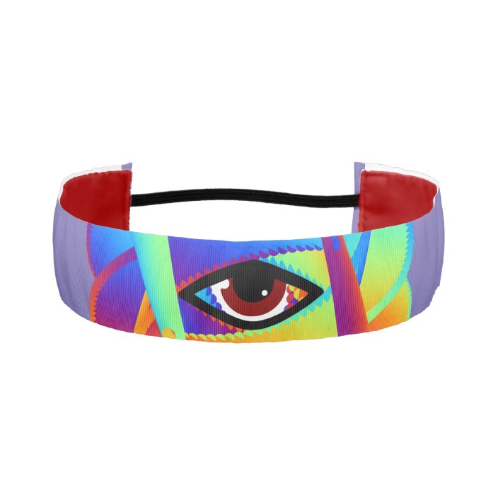 Gazing third eye athletic headband