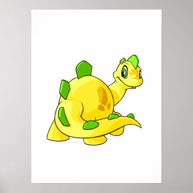 Gazing yellow Chomby Poster (Front)