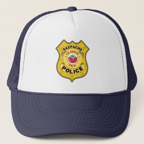 Gazpacho Police Badge Trucker Hat