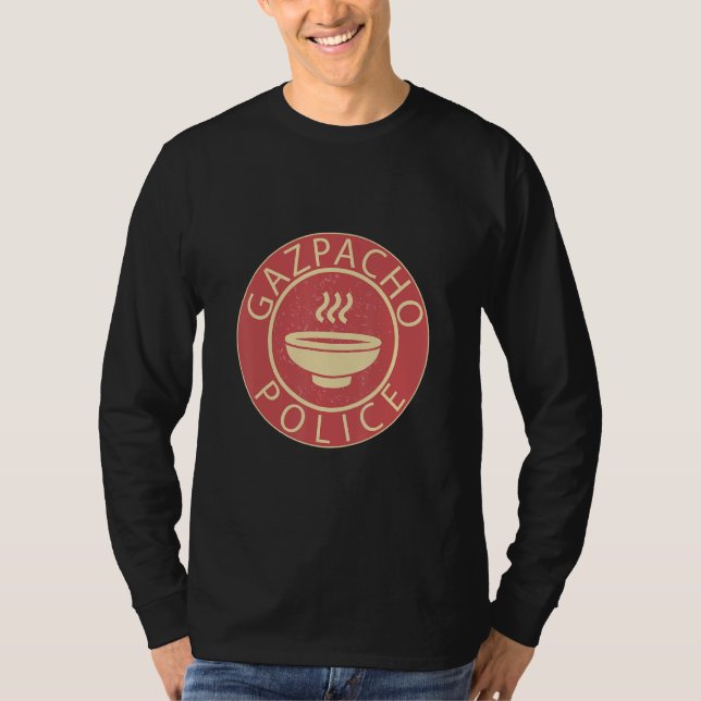 Gazpacho Police Funny Green Grape Gazpacho Meme Sa T-Shirt (Front)