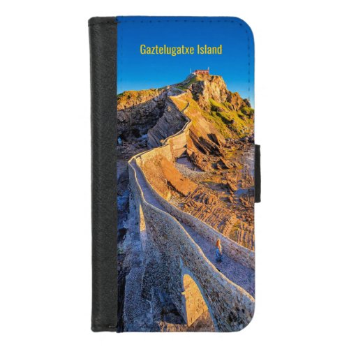 Gaztelugatxe Island iPhone 87 Wallet Case