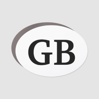 GB Car Sticker Magnet