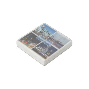 GB  England - Blackpool - Pleasure Beach - Stone Magnet