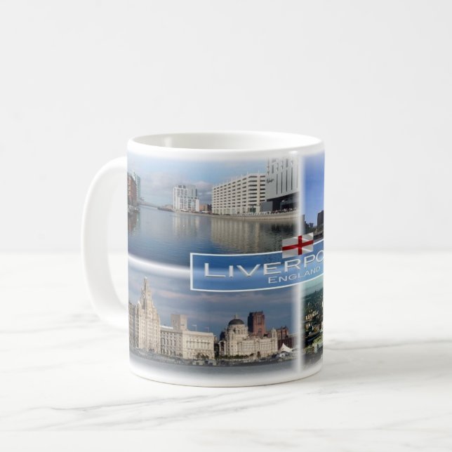 GB England - Liverpool - Coffee Mug (Front Left)