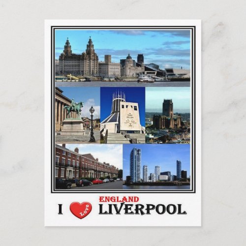 GB England _ Liverpool _ Postcard