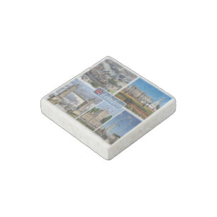 GB England -  London - Buckingham Palace - Stone Magnet