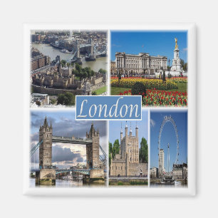 GB England - LONDON - Fridge Magnet