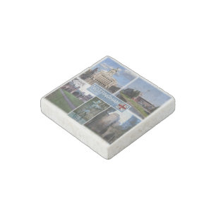 GB England - Nottingham - Cuncil House - Stone Magnet