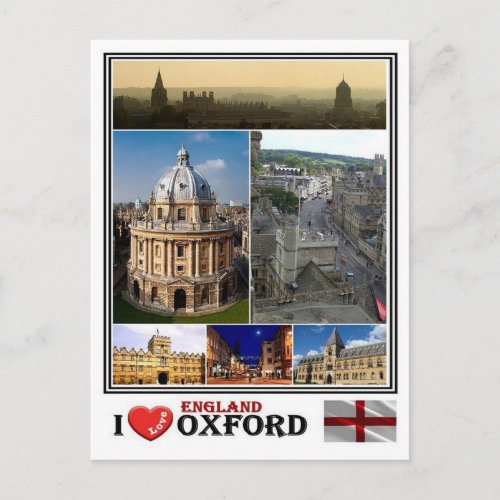 GB England _ Oxford _ Postcard