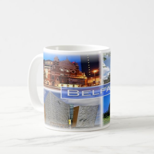 GB Northern Ireland -  Belfast - Coffee Mug (Front Left)