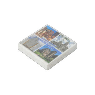 GB Northern Ireland - Belfast - Grand Opera House Stone Magnet