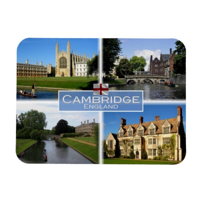 GB United Kingdom - England - Cambridge - Magnet (Horizontal)
