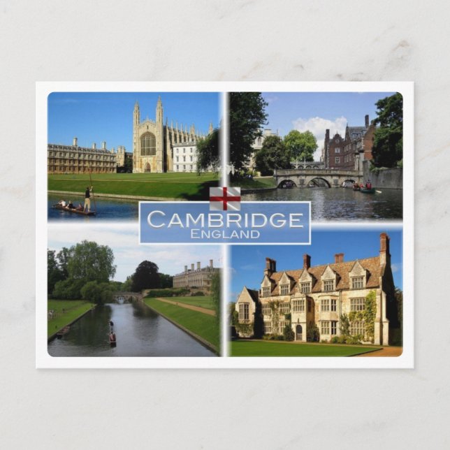 GB United Kingdom - England - Cambridge - Postcard (Front)