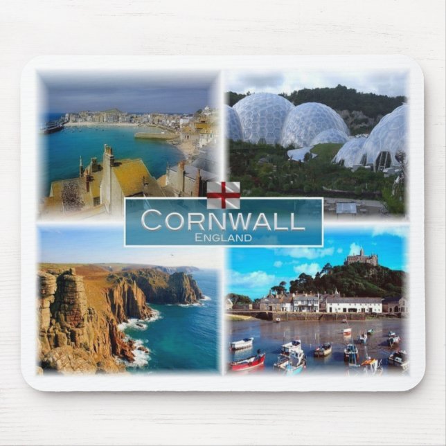 GB United Kingdom -  England - Cornwall - Mouse Pad (Front)