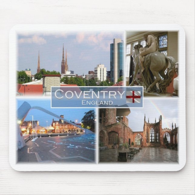 GB United Kingdom - England - Coventry - Mouse Pad (Front)