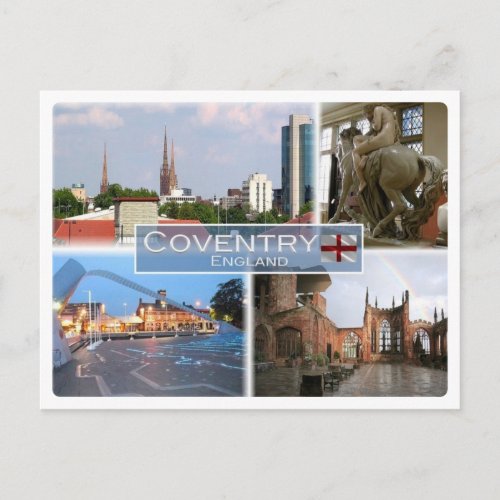 GB United Kingdom _ England _ Coventry _ Postcard