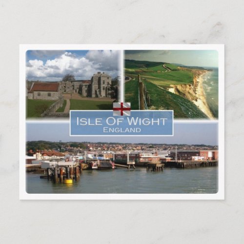 GB United Kingdom _ England _  Isle Of  Wight _ Postcard