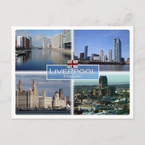 GB United Kingdom _ England _ Liverpool _ Postcard