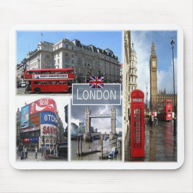 GB United Kingdom - England - London - Mouse Pad (Front)
