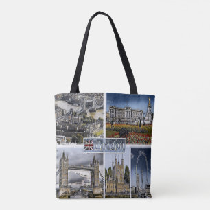 GB ^ United Kingdom - England -  London Tote Bag