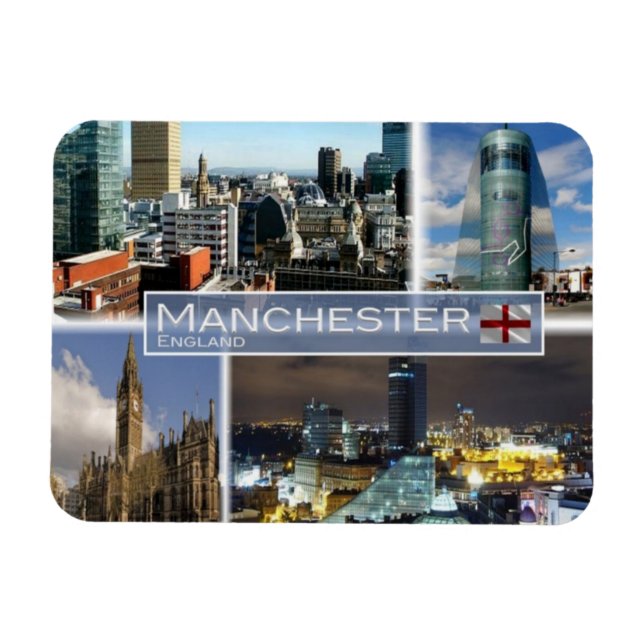GB United Kingdom - England - Manchester - Magnet (Horizontal)