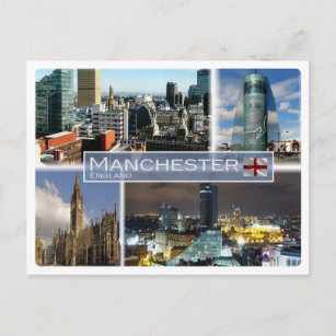 GB United Kingdom - England - Manchester - Postcard