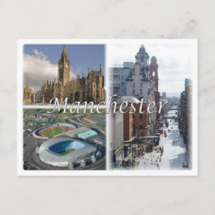 GB United Kingdom - England - Manchester - Postcard