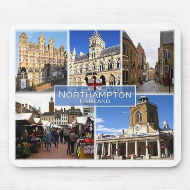 GB United Kingdom - England - Northampton - Mouse Pad (Front)