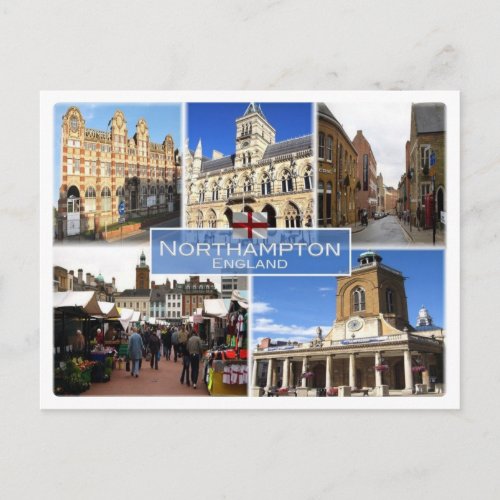 GB United Kingdom _ England _ Northampton _ Postcard