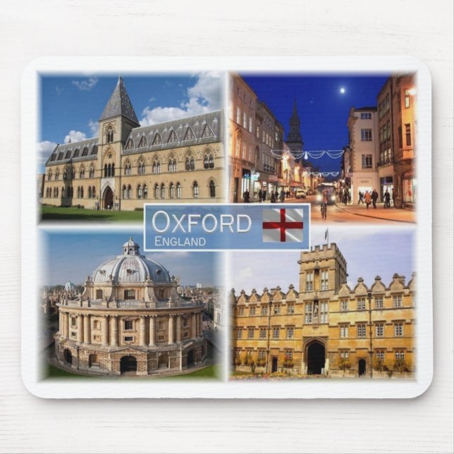 GB United Kingdom - England - Oxford - Mouse Pad (Front)