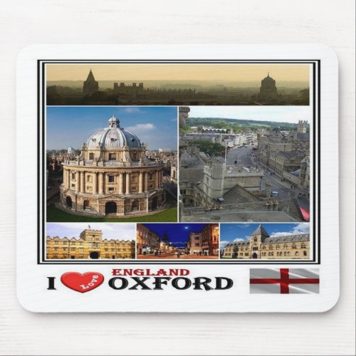GB United Kingdom _ England _ Oxford _ Mouse Pad