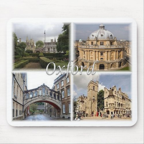 GB United Kingdom _ England _ Oxford _ Mouse Pad