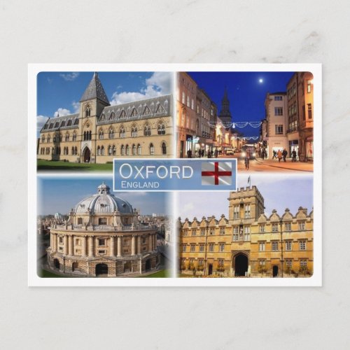 GB United Kingdom _ England _ Oxford _ Postcard