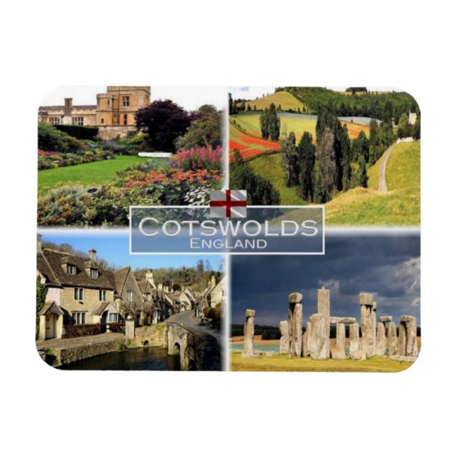 GB United Kingdom - England - The Cotswolds - Magnet (Horizontal)