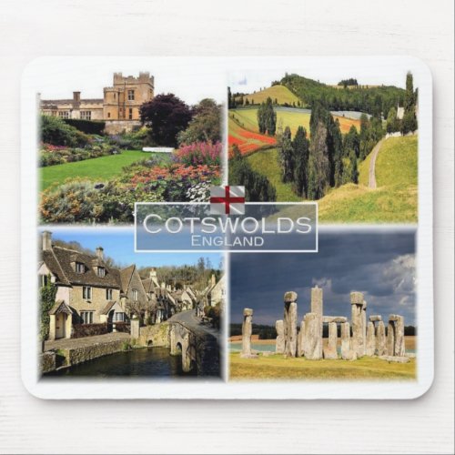 GB United Kingdom _ England _The Cotswolds _ Mouse Pad