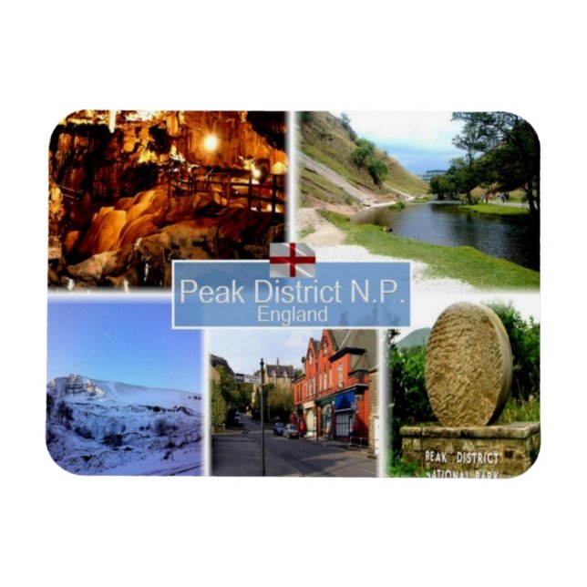 GB United Kingdom - England - The Peak District - Magnet (Horizontal)