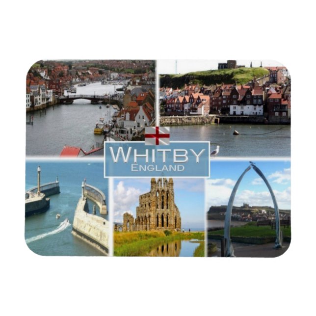 GB United Kingdom - England - Whitby - Magnet (Horizontal)