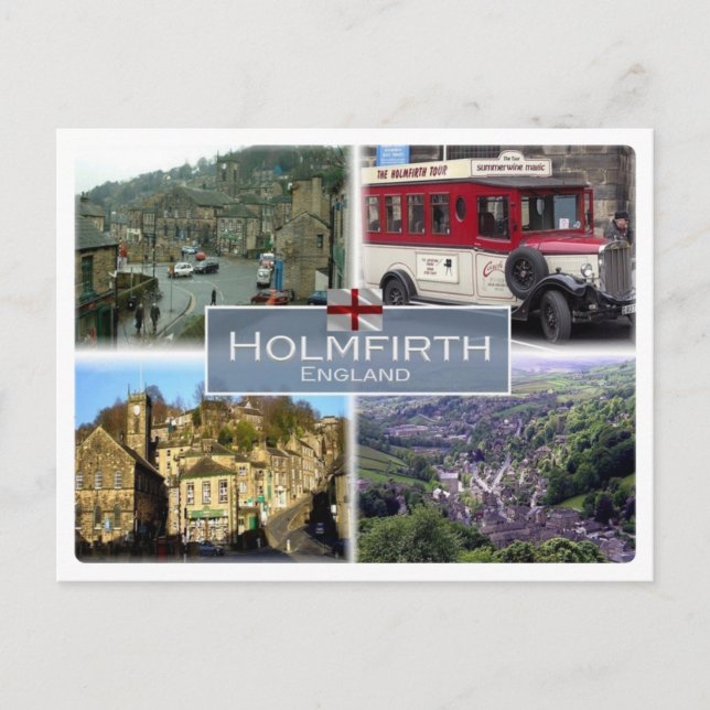 GB United Kingdom - England - Yorkshire - Holmfirt Postcard (Front)