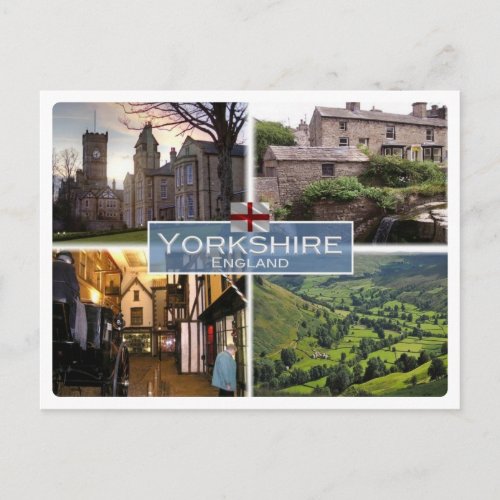 GB United Kingdom _ England _ Yorkshire _ Postcard