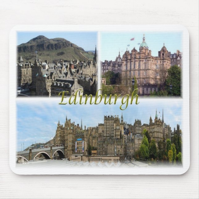 GB United Kingdom - Scotland - Edinburgh - Mouse Pad (Front)