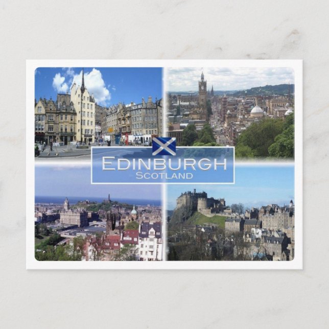 GB United Kingdom - Scotland - Edinburgh - Postcard (Front)