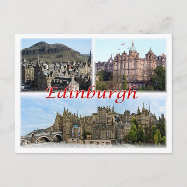 GB United Kingdom - Scotland - Edinburgh - Postcard (Front)