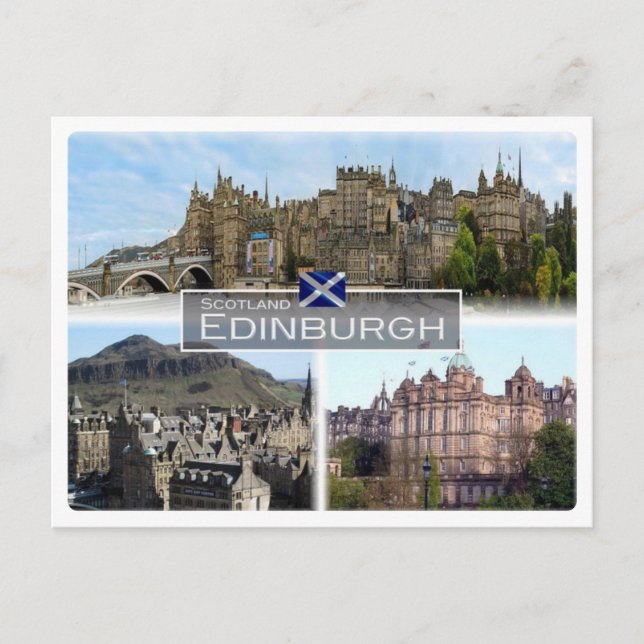 GB United Kingdom - Scotland - Edinburgh - Postcard (Front)