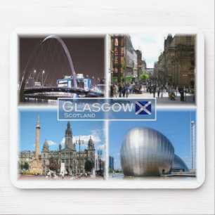 GB United Kingdom - Scotland - Glasgow - Mouse Pad