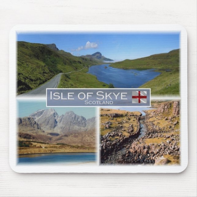 GB United Kingdom - Scotland - The Isle of Skye - Mouse Pad (Front)