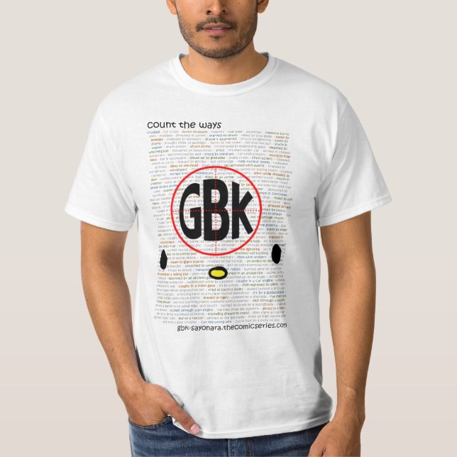 GBK Count The Ways T-Shirt (Front)