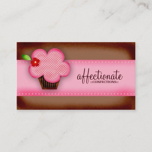 GC | AFFECTIONATE CONFECTIONS CUPCAKE BUSINESS CARD